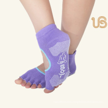 Anti Slip Yoga Sock with Open Toe